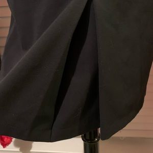 Dark navy skirt.